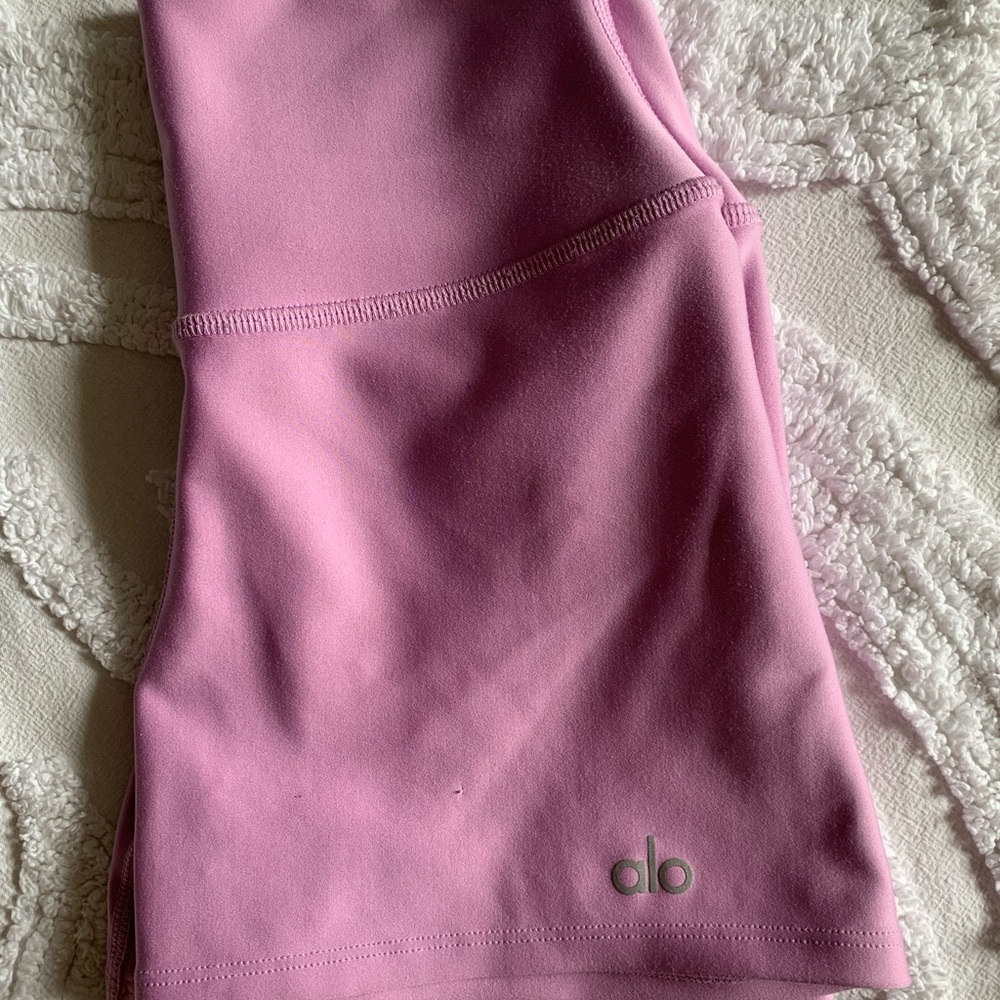Alo Pink Athletic shorts